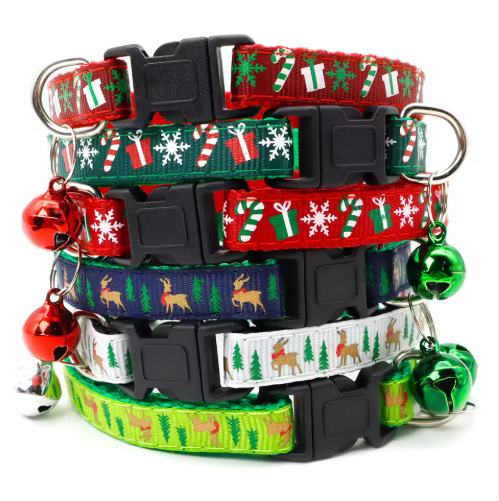 Christmas Collar 4 pack